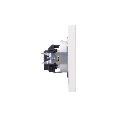 Розетка 1-м СП STRONG MIELE 16А с заземл. защ. шторки жемчуж. Kranz KR-78-0701-4 фото 4