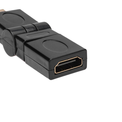 Переходник штекер HDMI - гнездо HDMI поворотный Rexant 17-6813 фото 5 Переходник штекер HDMI - гнездо HDMI поворотный Rexant 17-6813 фото 5