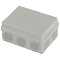 Коробка распаячная 150х110х70мм двухкомпонентн. HF стойкая к УФ прямой монтаж IP67 сер. KOR-150-110-70-11g-2MP Эра Б0060292