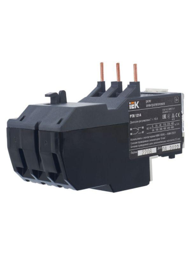 Реле тепл. РТИ 1314 7-10А KARAT IEK DRT10-0007-0010 фото 3
