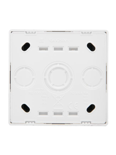 Выключатель 1-кл. ОП LETO с индикацией бел. LEZARD 752-0200-111 фото 3