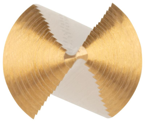 Сверло ступенчатое HSS по металлу 12 ступеней 6-9-13-16-19-21-23-26-29-32-35-38мм MOS 36386М фото 6