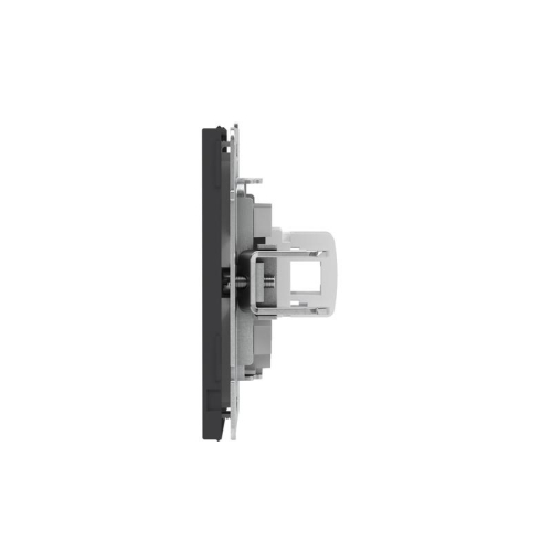 Розетка компьютерная 1-м KANT RJ45 кат.5E без шторки черн. уголь DKC 7012663 фото 4 Розетка компьютерная 1-м KANT RJ45 кат.5E без шторки черн. уголь DKC 7012663 фото 4