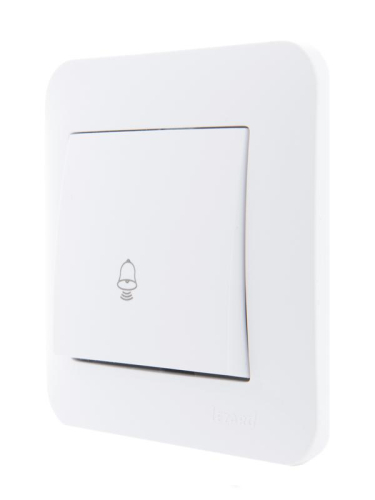 Механизм кнопки звонка 1-кл. 1п СП Karina 10А IP20 бел. LEZARD 707-0288-103 фото 2 Механизм кнопки звонка 1-кл. 1п СП Karina 10А IP20 бел. LEZARD 707-0288-103 фото 2