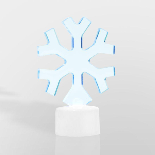 Фигура светодиодная "Снежинка" 1LED RGB 1Вт IP20 на подставке элементы питания 3хAG13(LR44) (в компл.) Neon-Night 501-055 фото 5