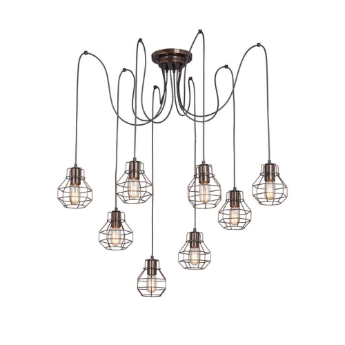 Люстра 8xE27 макс. 40Вт Vitaluce V4884-7/8S