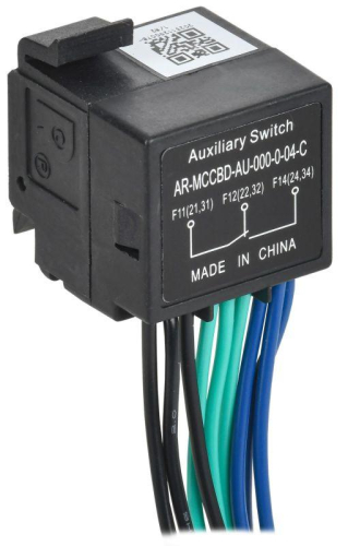 Контакт дополнительный левый MCCB типоразмер A; D 3НО 3НЗ ARMAT IEK AR-MCCBD-AU-000-0-04-C Контакт дополнительный левый MCCB типоразмер A; D 3НО 3НЗ ARMAT IEK AR-MCCBD-AU-000-0-04-C