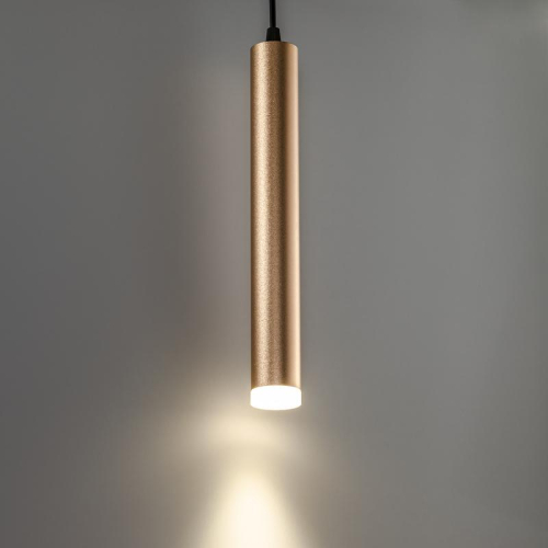 Светильник трековый подвес светодиодный ARTLINE 40х40х300мм 12Вт 840Лм 4000К 230В алюм./пластик. 5.5кв.м зол. Ritter 59714 2 фото 4