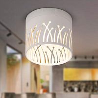 Светильник OL54 WH под лампу GX53 IP20 настенно-потолочный спот бел. Эра Б0061191