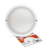 Светильник светодиодный СПП-А-КРУГ 12Вт 6500К IP65 960лм 230В герметичный с оптико-акустическим датчиком IN HOME 4690612033884