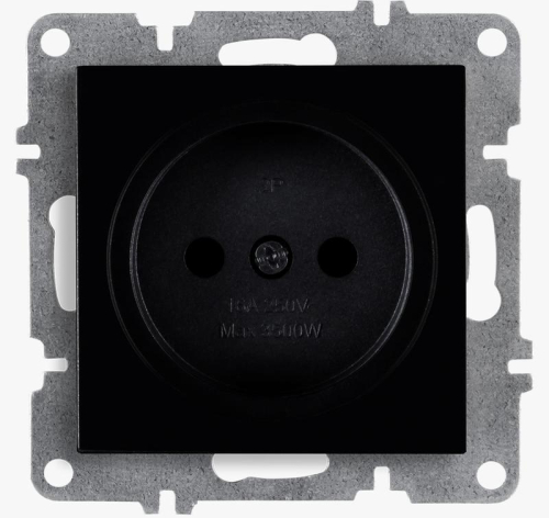 Розетка 1-м СП LAVIN/KAREN 16А IP20 без заземл. механизм черн. ARVIA 50 07 2000 215 Розетка 1-м СП LAVIN/KAREN 16А IP20 без заземл. механизм черн. ARVIA 50 07 2000 215
