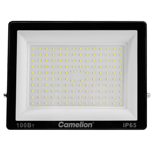 Прожектор светодиодный LFL-10004 C02 LED SMD 100Вт IP65 6500К 10000лм 230В 245х233.5Х31 черн. Camelion 16333 фото 10 Прожектор светодиодный LFL-10004 C02 LED SMD 100Вт IP65 6500К 10000лм 230В 245х233.5Х31 черн. Camelion 16333 фото 10