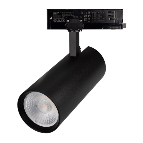 Светильник светодиодный LGD-GERA-4TR-R90-40W Warm3000 BK 55deg 230В IP20 40Вт 3000К метал. Arlight 055160