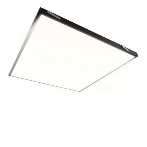 Светильник светодиодный ДВО PPL 588/G OPAL 40Вт 4000К IP40 588х588х25мм BLACK Грильято Pro JazzWay 5062023 фото 5