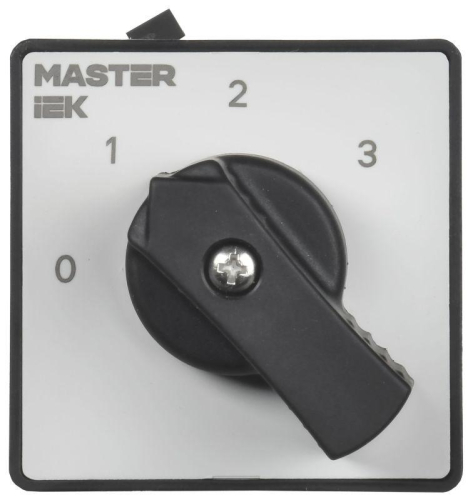 Переключатель кулачковый 10А (сх. 108) стандартная рукоятка IEK MI-CS10-010-108 фото 2