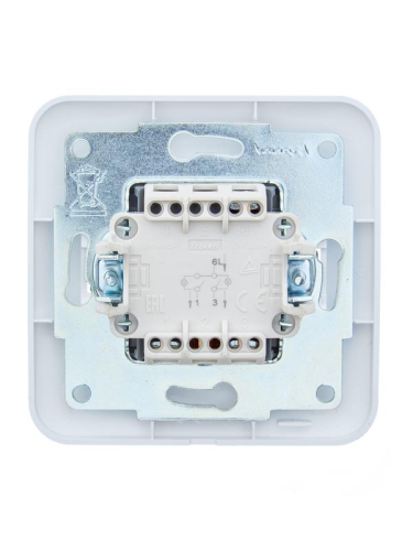 Выключатель 2-кл. 1п СП ASTI 10А IP20 с подсветкой в сборе бел. LEZARD 7081-0202-112 фото 2 Выключатель 2-кл. 1п СП ASTI 10А IP20 с подсветкой в сборе бел. LEZARD 7081-0202-112 фото 2