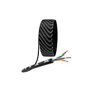 Кабель витая пара U/UTP кат.5E 4х2х24AWG solid CU PE Outdoor черн. (м) U-4-PE Эра Б0044431