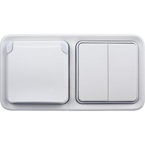 Коробка установочная ОП 2-м Plexo горизонт. бел. Leg 069690 фото 6