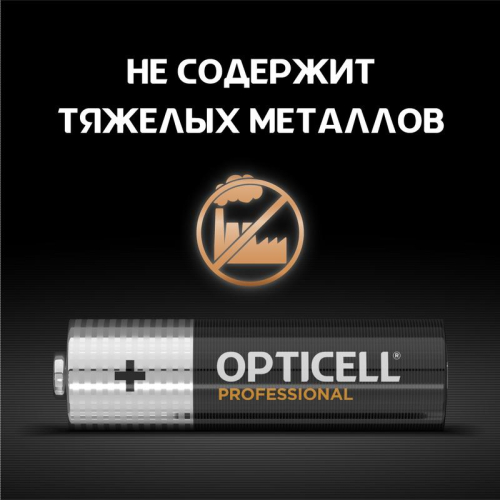 Элемент питания алкалиновый AA/LR6 (блист. 4шт) Professional Opticell 5052001/6052001 фото 4 Элемент питания алкалиновый AA/LR6 (блист. 4шт) Professional Opticell 5052001/6052001 фото 4