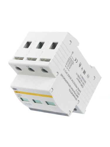 Ограничитель перенапряжения ОПС1-C 3P KARAT IEK MOP20-3-C фото 8