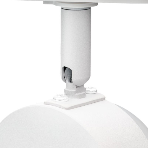 Светильник трековый ARTLINE поворотный шар 82х82х30мм GX53 230В алюм. 4кв.м бел. Ritter 59923 8 фото 8