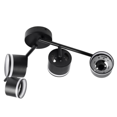 Светильник PCL-0804 max 20Вт (каждая лампа) 4xGX53 IP20 230В BL настен./потолочн. декор. под лампу JazzWay 5066922 фото 8