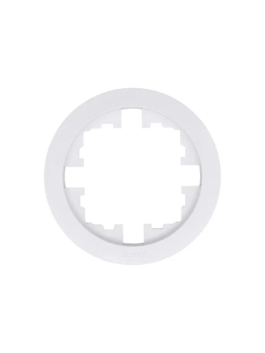 Рамка 1-м OSEN горизонт. круглая бел. LEZARD 744-0200-146 Рамка 1-м OSEN горизонт. круглая бел. LEZARD 744-0200-146