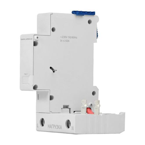 Устройство защиты от дугового пробоя (УЗДП) OptiDin AFDD-63-УХЛ3 КЭАЗ 339146 фото 2 Устройство защиты от дугового пробоя (УЗДП) OptiDin AFDD-63-УХЛ3 КЭАЗ 339146 фото 2