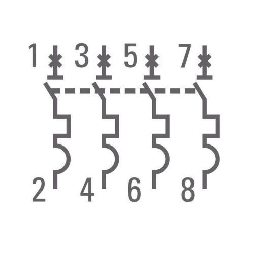 Выключатель автоматический модульный 4п C 1.6А 4.5кА ВА 47-63 PROxima EKF mcb4763-4-1.6C-pro фото 5