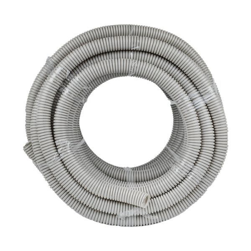 Труба гофрированная ПВХ d32мм с протяжкой сер. (уп.30м) Plast PROxima EKF tg-z-32-30 фото 2 Труба гофрированная ПВХ d32мм с протяжкой сер. (уп.30м) Plast PROxima EKF tg-z-32-30 фото 2