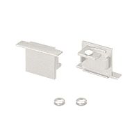 Заглушка SL-LINE-3523 WHITE глухая металл (комплект) Arlight 043123