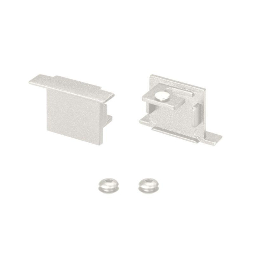 Заглушка SL-LINE-3523 WHITE глухая металл (комплект) Arlight 043123