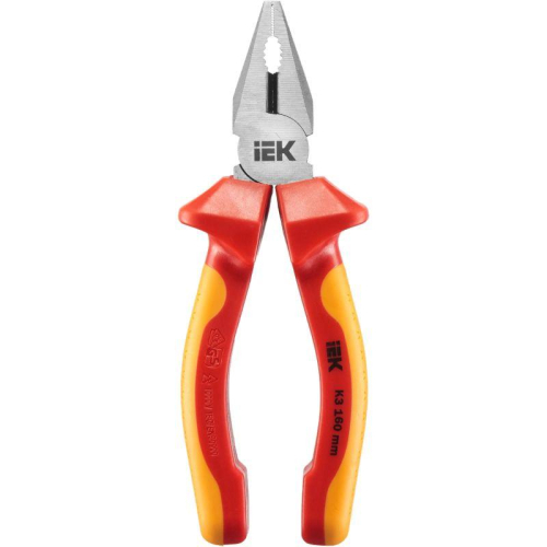 Пассатижи диэлектрические 160мм K3 ARMA2L 3 IEK A2L3-PL20-K3-160 фото 3