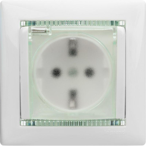 Рамка 1-м Valena бел./крис. Leg 774461 фото 7