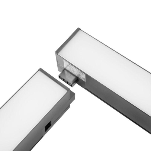 Светильник светодиодный офисный LPL-6010 1200х55х55 50Вт 4000К LED черн. Ultraflash 15548 фото 3