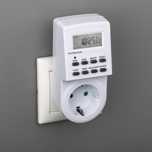 Таймер недельный электронный с заземл. 1.8кВт бел. REV 67073 1 фото 9
