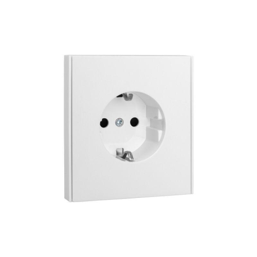 Розетка 1-м СП STRONG MIELE 16А с заземл. защ. шторки жемчуж. Kranz KR-78-0701-4 фото 5