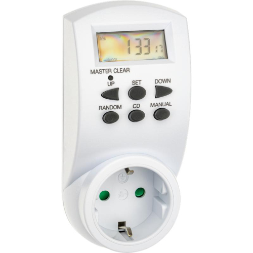 Таймер недельный электронный с заземл. 1.8кВт бел. REV 66989 6 фото 4