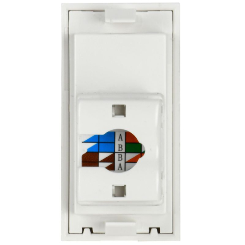 Розетка компьютерная 1мод. PRIMER RJ45 кат.6 РКИ-10-00-П-6 бел. IEK PR-KK40D-RI-0-1-C06U-K01 фото 5