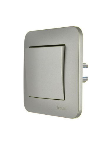 Выключатель 1-кл. 1п СП ASTI 10А IP20 в сборе платина. LEZARD 7081-3535-100 фото 4