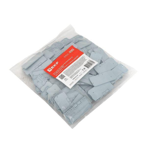 Заглушка для 1.5 Push-in 3 вывода сер. EKF EP-PIT-1.5-3 фото 3