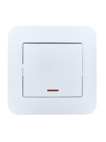 Выключатель 1-кл. 1п СП ASTI 10А IP20 с подсветкой в сборе бел. LEZARD 7081-0202-111 Выключатель 1-кл. 1п СП ASTI 10А IP20 с подсветкой в сборе бел. LEZARD 7081-0202-111