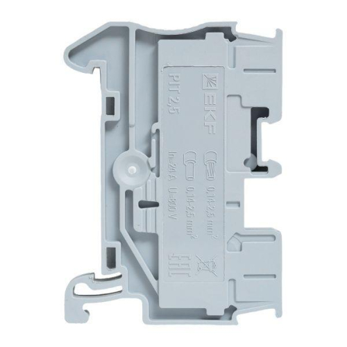 Колодка клеммная пружинная 2.5 Push-in сер. EKF PIT-2.5 фото 5 Колодка клеммная пружинная 2.5 Push-in сер. EKF PIT-2.5 фото 5