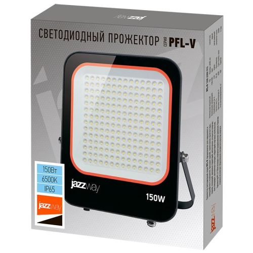 Прожектор светодиодный PFL-V 150Вт 6500К IP65 ДО Pro JazzWay 5039773 фото 5