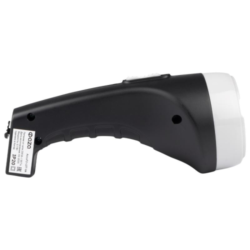 Фонарь аккумуляторный ручной AccuF2-L07-bk 7LED 2 режима: 100проц./25проц. аккум. 0.4А.ч выдвижная вилка индикатор зарядки черн. ФАZА 5000810 фото 7