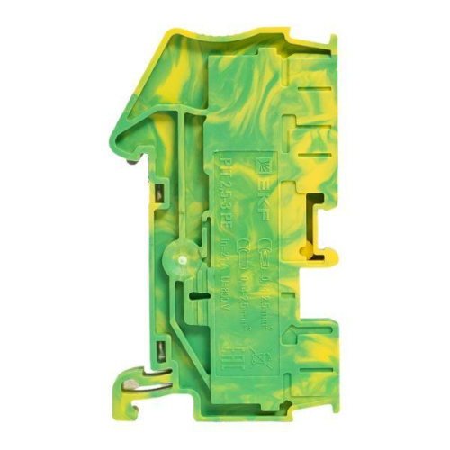 Колодка клеммная пружинная 2.5 Push-in 3 вывода земля EKF PIT-2.5-3-pe фото 5