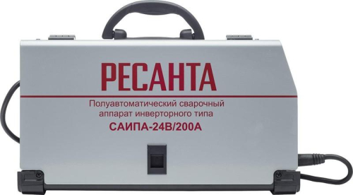 Инвертор сварочный полуавтомат. САИПА-24В/200А MIG 6в1 Ресанта 65/110 фото 7