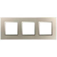 Рамка 3-м Elegance 14-5013-04 Classic шампань Эра Б0060584