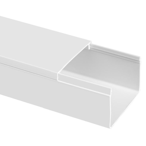 Кабель-канал 40х25 L2000 пластик бел. TOKOV ELECTRIC TKE-KK-40-25-2000-WH фото 2
