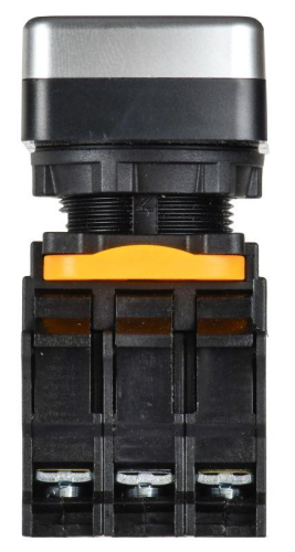 Кнопка "I-O" d22мм 1НО+1НЗ MASTER с подсветкой IEK MI-BT60-11DR-3-11-K51 фото 2